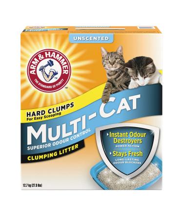 ARM & HAMMER Multi-Cat Litter Superior Odour Control Unscented 12.7-kg 12.7-kg (Unscented)
