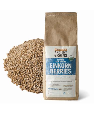 Organic Einkorn Berries - 5 lbs 5 Pound (Pack of 1)