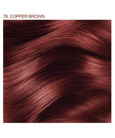 Adore 076 Copper Brown Semi Permanent Hair Color - Vegan & Cruelty-Free Dye - 4 Fl Oz - Buy Online on GoSupps.com