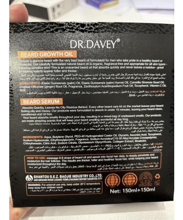 Beard Growth Oil for Men | Premium Beard Serum & Care Kit for a Fuller Beard - Buy Online on GoSupps.com