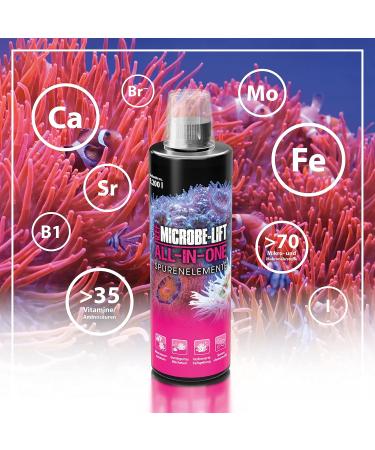 Microbe-Lift All-in-One Coral Supply | Trace Elements & Vitamins for Vibrant Sea Water Aquariums | Boost Growth & Color | 3785ml (1 Gal) - Buy Online on GoSupps.com