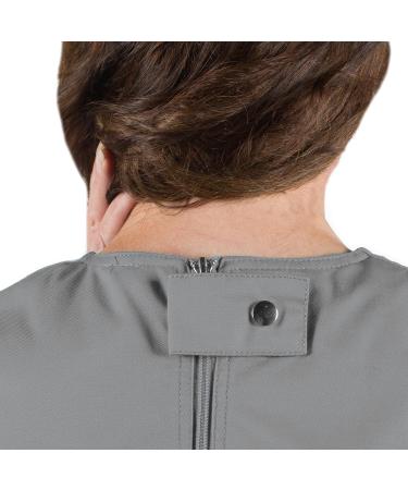 4Care Tear-Resistant Care Body for Women & Men - Short Arm/Short Leg with Safety Zipper - XXL Grey | International Shipping Available - Buy Online on GoSupps.com