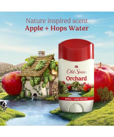 Old Spice Dry Feel Antiperspirant Deodorant for Men 24/7 Long Lasting Freshness 24/7 Sweat & Odor Protection Gentle on Skin with Skin Conditioners Orchard with Apple & Hops Water Scent 2.6 oz - Buy Online on GoSupps.com