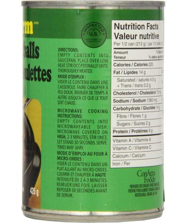 Fraser Farm Meatballs Gravy and Meatballs (Pack of 24) - Buy Online on GoSupps.com