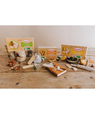 Babybio - Petits Boudoirs l'Huile Essentielle d'Orange Douce 120 g - BIO (Lot de 2) Orange 120 g (Lot de 2) - Buy Online on GoSupps.com