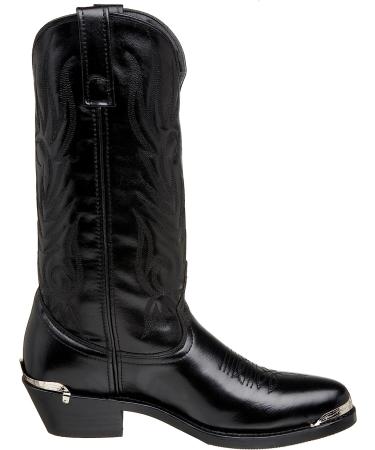 Laredo Men's McComb Cowboy Boots - Black, Round Toe, X-Wide 10.5 - Buy Online on GoSupps.com