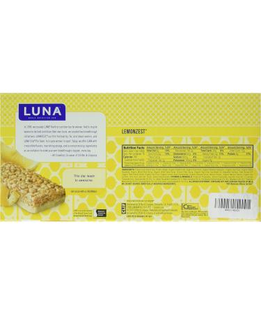 Buy CLIF BAR LUNA BAR OG3 Lemon Zest 1.69 OZ - Healthy Snack for Energy - International Shipping Available - Buy Online on GoSupps.com