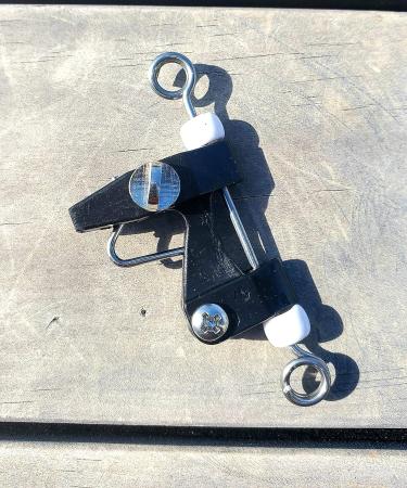 Lobo Lures Big Game Fishing Thru-Wire Outrigger Release Clips Set of 2 - Adjustable for Downrigger, Kite, Outrigger - Buy Online on GoSupps.com
