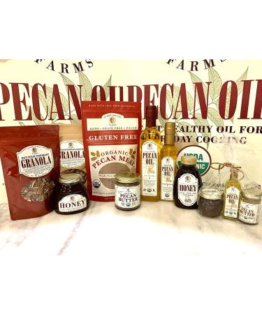 Organic Pecan Butter - Handmade, Keto Friendly, Gluten Free, USDA Certified, All Natural with Sea Salt - No Added Sugar - Buy Online on GoSupps.com