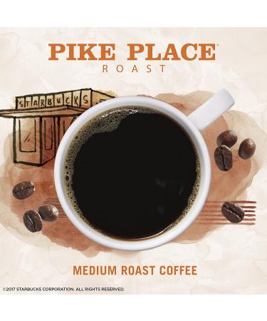 Starbucks VIA Pike Place Roast Medium Roast Coffee 8 Count - 0.11oz Packets (Pack of 1) - Buy Online on GoSupps.com