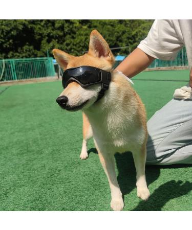 Dog Sunglasses | UV Protection Goggles for Small/Medium Dogs - Comfortable, Adjustable & Windproof Pet Eyewear - Buy Online on GoSupps.com