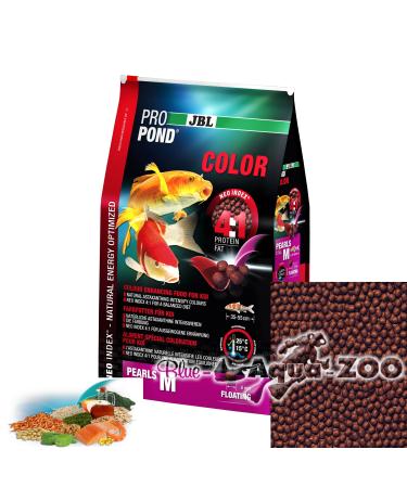 JBL Coloured Koi Food, Floating Food Granules, Special Food, ProPond Color, Size: M, 2.5 kg