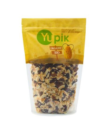 Yupik Organic Health Mix with Cashews Almonds Raisins Cranberries Coconut 1Kg 1 kg