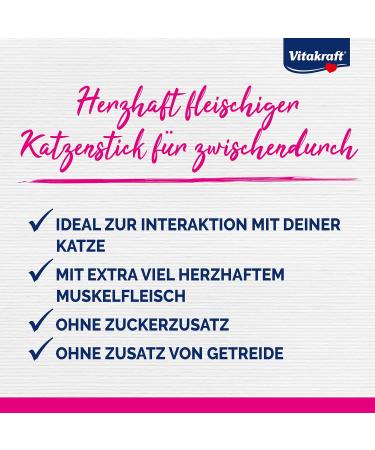 Vita Power Cat Stick Classic - Meaty Mini Snack with Duck & Rabbit - 6 Pieces Pack | Premium Cat Treats for International Shipping - Buy Online on GoSupps.com