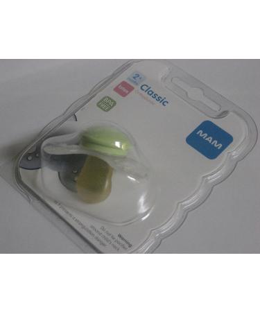 MAM Classic Latex Orthodontic Pacifier - BPA Free - 2+ - Single Pack - Assorted Colors - International Shipping Available - Buy Online on GoSupps.com
