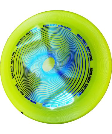 X-Com Disc Competitive Flying Disc 110-175g U12-Championship Level of WFDF and USAU Dual Official Certified Competitive Disc Supreme Hi-End 110g Lime 110g