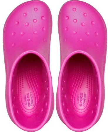 Crocs Unisex-Adult Classic Crush Rain Boots - Size 9 Women/7 Men - Juice - Buy Online on GoSupps.com