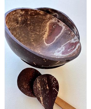 Virgin Island Organics Coconut Bowls and Spoons - Buy Online on GoSupps.com