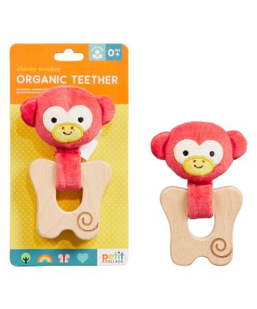 Petit Collage PTC494 Baby Teething Ring Multi-Colour