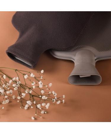 Blum Valley 1.5L Baby Heat Bottle - Gentle Polar Leaf Design Washable Natural Rubber Soft & Cozy Warm Water Bottle for Children | Gray - Buy Online on GoSupps.com