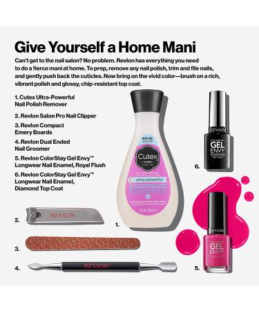 Revlon Compact Nail File: Dual Sided Nail Care Tool for Smoothing & Shaping Nails - 24 Count Pack - Buy Online on GoSupps.com