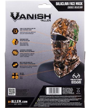 Allen Company Realtree Edge Camo Balaclava Face Mask with Mesh - Ultimate Camouflage Protection - Buy Online on GoSupps.com