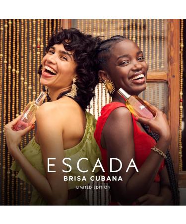 Escada Brisa Cubana Eau de Toilette Women's Citrus Perfume With Notes of Lime Essence Mint Oil & Mariposa Accord Long Lasting Fragrance 1.6 Fl Oz (Pack of 1) - Buy Online on GoSupps.com