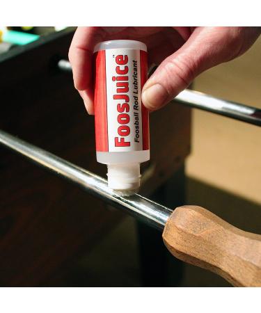 Spot On FoosJuice 100% Silicone Foosball Rod Lubricant with Dauber Top Applicator - The Clean and Easy to Use Lube - Buy Online on GoSupps.com