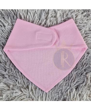 Royal Icon Baby Bandana Bibs - Soft & Absorbent Dribble Bibs 0-6 Months for Newborn Boys & Girls - Set of 6 Pink Bibs - Buy Online on GoSupps.com