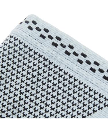 Neotech Care Bamboo Fiber Knee Support Sleeve - Lightweight Elastic Breathable Brace for Men Women - Grey (Size S) - Buy Online on GoSupps.com