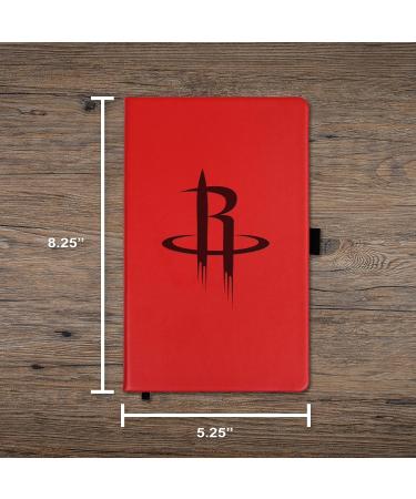 NBA Houston Rockets Laser-Engraved Color Notepad | Officially Licensed | 5.25 x 8.25 - Buy Online on GoSupps.com