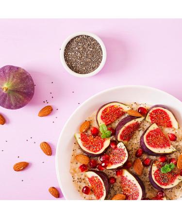 Yupik Raw Black Chia Seeds 300 g Gluten-Free Kosher Natural Plant-Based Seeds Superfood Source of Omega-3 and Magnesium Rich in Fiber Gels Easily - Buy Online on GoSupps.com