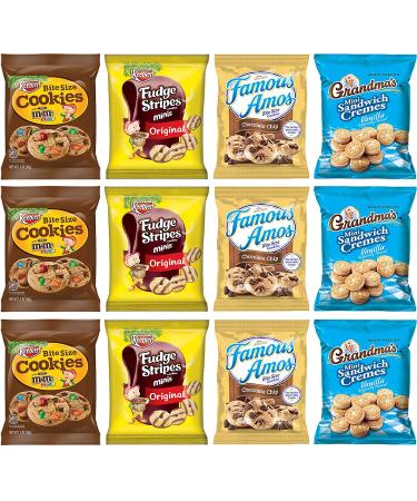 Individually Wrapped Cookies Variety Pack - Bulk Assortment Care Package Sampler (45 Count) - Buy Online on GoSupps.com