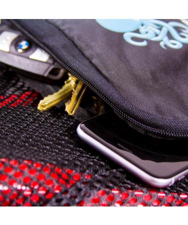Kraken Aquatics Compact Mesh Gear Bag - Ideal for Scuba Diving, Snorkeling, Swimming, Beach & Sports - Black - Buy Online on GoSupps.com