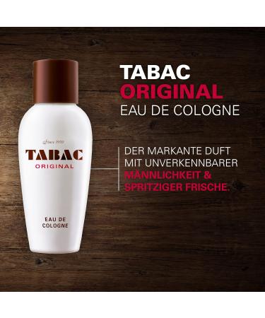 Maurer & Wirtz Maurer and Wirtz Tabac Original Eau de Cologne Splash for Men 5.1 Ounce 5.1 Fl Oz (Pack of 1) - Buy Online on GoSupps.com