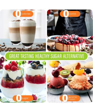 Stevia Select Pure Organic Stevia Powder - 100% Stevia Without Erythritol Zero Calorie Sweetener - Pure Stevia Powder Stevia Sweetener Sugar Substitute - Keto Sweetener & Sugar Alternative 113 grams 113 g (Pack of 1) - Buy Online on GoSupps.com