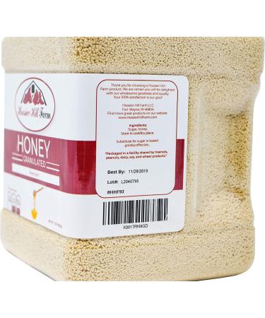 Hoosier Hill Farm Granulated Honey Crystals 1.5 lb - Natural Sweetener for Tea, Baking & Cooking - Buy Online on GoSupps.com