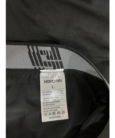 HOPLYNN Men's Compression Shorts - Quick-Drying 3/4 Running & Cycling Pants - Pack of 3 Black - Ideal for Football & Fitness - Buy Online on GoSupps.com