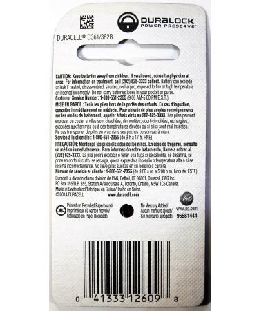 Buy Duracell 1.5V 361/362 Battery NC 12609 - Durable Power for Your Devices | Fast International Shipping - Buy Online on GoSupps.com