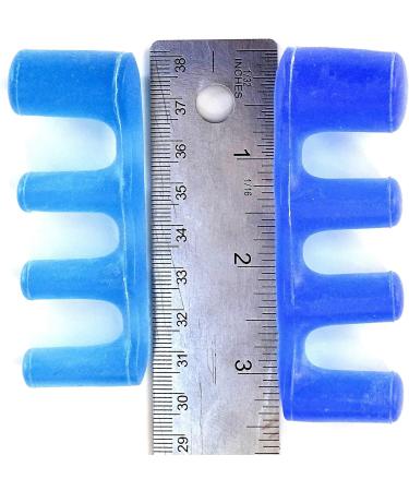 Joy-a-Toes Toe Spreaders - Large Navy Blue, Toe Stretcher & Spacers for Instant Relief of Bunions & Hammer Toes - Ideal for Yoga - Buy Online on GoSupps.com