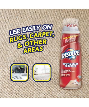 Resolve Carpet Spot & Stain Scrubber 6.7 oz - Effective Stain Remover for Carpets | Fast International Shipping - Buy Online on GoSupps.com