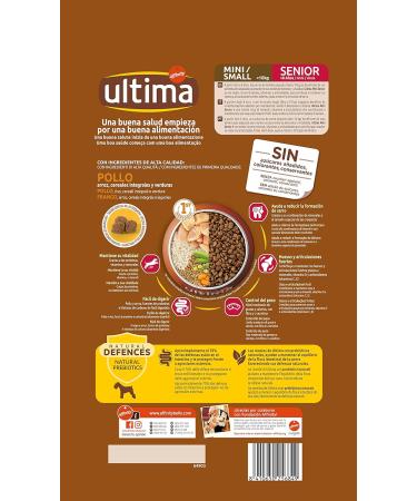 Ultima Petit Senior Chicken Dog Food 3 kg - Buy Online on GoSupps.com