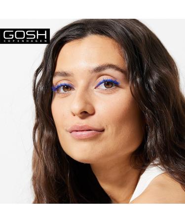 Buy Gosh Matte Eyeliner - Bright Blue 008 | Creamy Soft Texture High Opacity | Vegan & Perfume-Free for Smokey Eyes | International Shipping - Buy Online on GoSupps.com