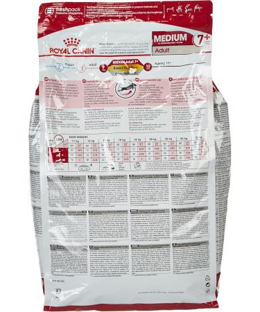 Royal Canin Medium Adult 7+ Dry Dog Food 4kg - Buy Online on GoSupps.com