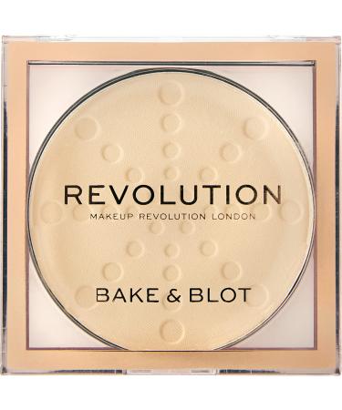 Makeup Revolution  Bake & Blot  Banana (Light)  Powder  5.5g Banana (Light) 1 Count (Pack of 1)