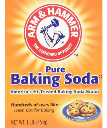 Arm & Hammer Baking Soda, 16 Oz ,Pack of 2 16 Ounce (Pack of 2)