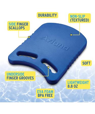 Junior Kickboard Buoy for Youth & Toddlers | Swimming Aid & Training Board for Kids | Learn to Swim in Pool & Open Waters | EVA Material & BPA Free - Blue - Buy Online on GoSupps.com