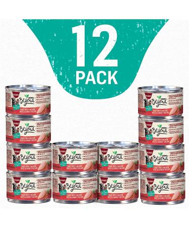 Purina Beyond Natural Wet Cat Food - Chicken & Beef in Gravy (12-Pack, 3 oz Cans) - Buy Online on GoSupps.com