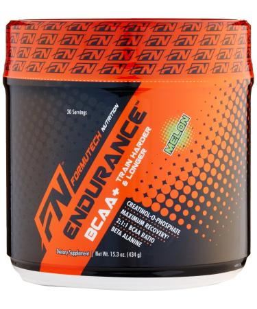 Formutech Nutrition Endurance BCAA Plus Designed for Training Harder and Longer with Beta Alanine Melon 434 Gram