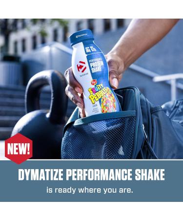 Dymatize Performance Protein Shake 30g of Protein 6.2g BCAA for Muscle Recovery No Added Sugar Low Fat 24 Vitamins and Minerals Gluten-Free Ready to Drink Fruity Pebbles 11.5 Fl.Oz 12 Pack Fruity Pebbles 11.5 Fl O  - Buy Online on GoSupps.com